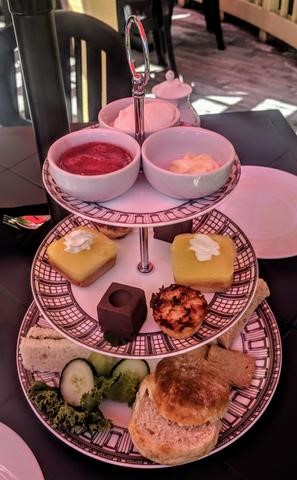 Tea for two, Rita's Tea Room, Cape Breton, Nova Scotia