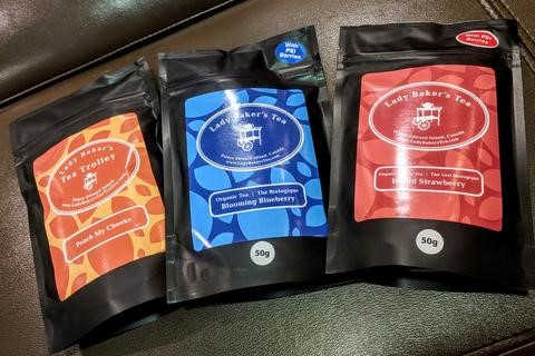 Teas by Lady Baker's Tea Trolley, Charlottetown, PEI, Canada