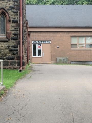 Lady Baker's Tea Trolley front door, Charlottetown, PEI