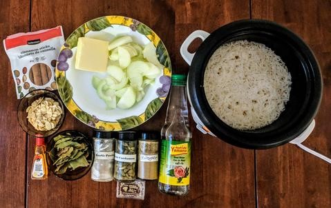 Pilau rice recipe ingredients