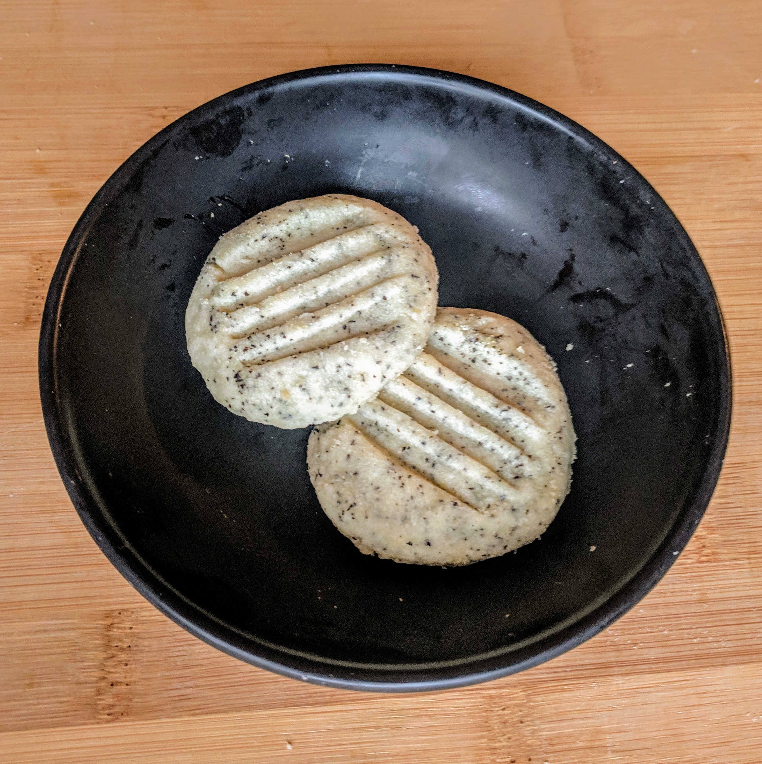lemon poppy seed shortbread