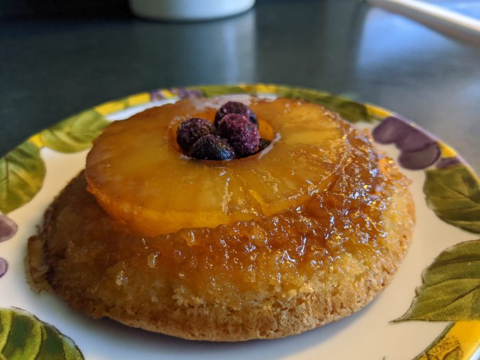 messed up pineapple upside down cake