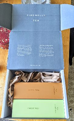 Firebelly tea packaging